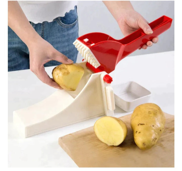 Vegetable Cutter French Fries Slicer Chips Chipser Plastic & Stainless Steel