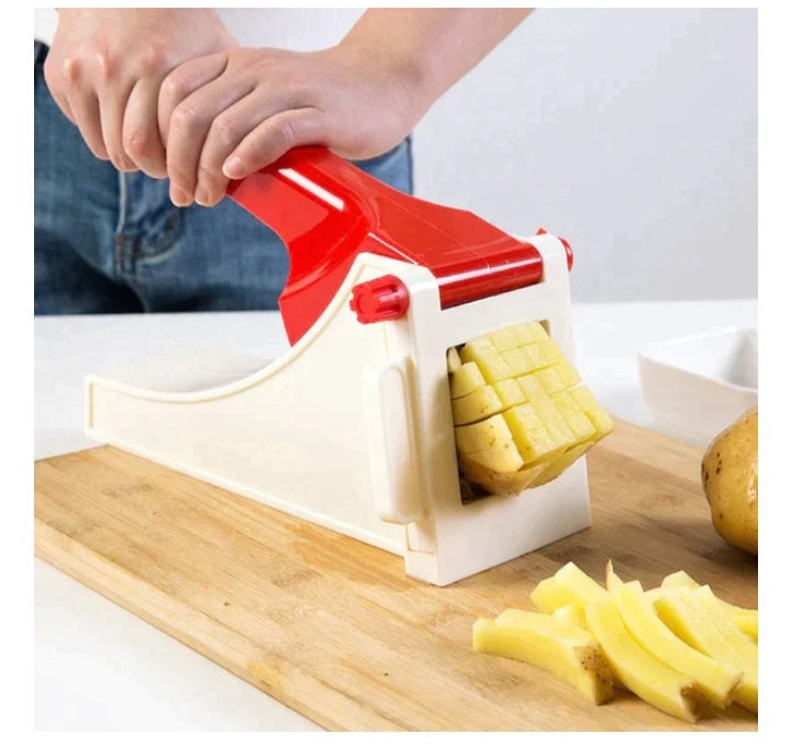 Vegetable Cutter French Fries Slicer Chips Chipser Plastic & Stainless Steel