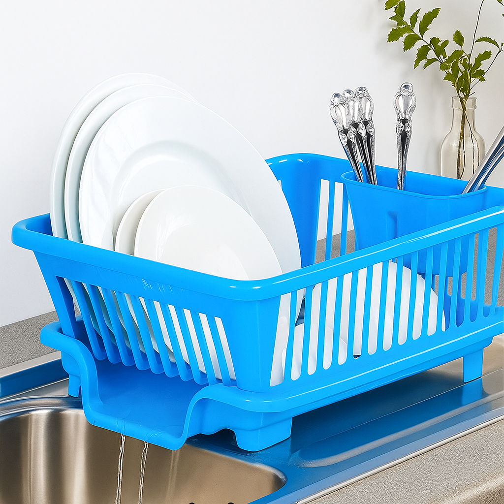 3 in 1 Kitchen Dish Drainer