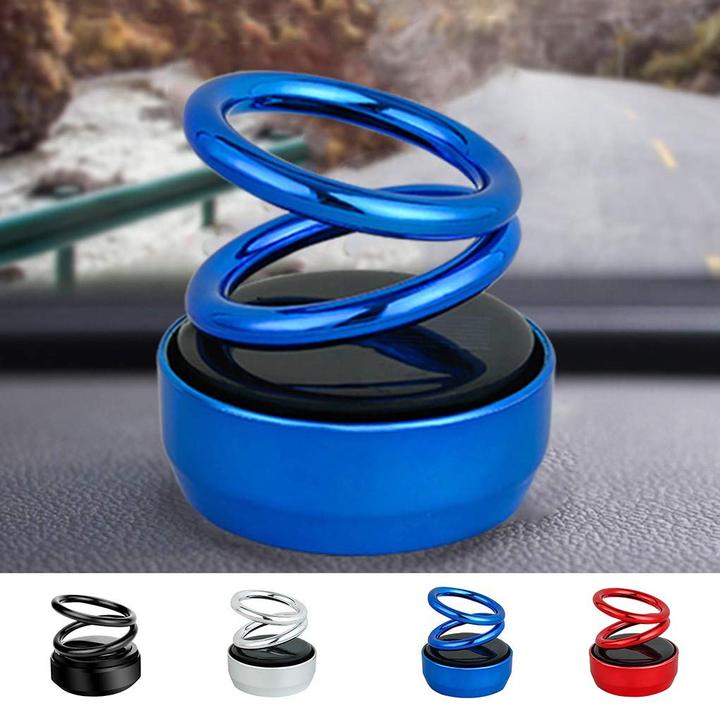 Automatic Solar Power Rotating Car Air Freshener Perfume