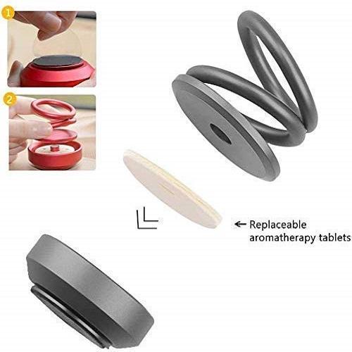 Automatic Solar Power Rotating Car Air Freshener Perfume